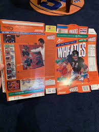 WALTER PAYTON WHEATIES BOX UNUSED NICE FOOTBALL - LEROY ...