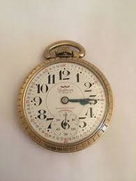 1901 Ball Waltham 17 Jewel Railroad Pocket Watch