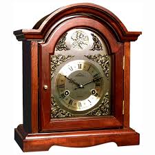 Duve 72223 Reloj de péndulo de madera de mesa con movimiento mecánico de carga 31 días : Amazon.es: Hogar y cocina