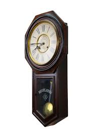 Antique Ansonia Regulator Schoolhouse Gus Jones Watchmakers ...