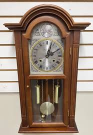 Vintage Waltham 31 Day Chiming Wall Clock Working With Key ...