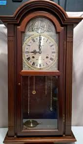 Waltham 31 Day Chime 26" Wall Clock Tempus Fugit Pendulum ...