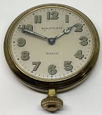 WALTHAM 8-DAY CLOCK / Circa 1933 15 Jewels 37s / For Parts ...