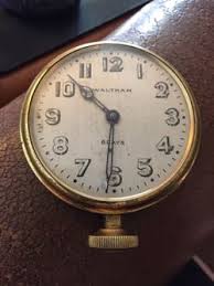 1926 Waltham 8 Day Clock Automobile Clock WORKS for Sale in ...