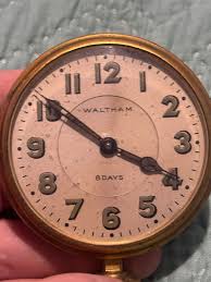 Waltham Automobile clock