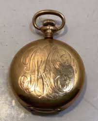 Vintage Burlington Special Pocket Watch - Monogram JRS ...
