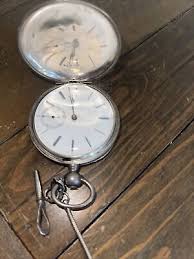 Antique Henry Beguelin Silver Pocket Watch High Grade no ...