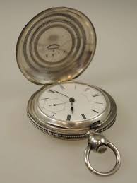 Silver Waltham Civil War Era Full Hunter Pocket Watch C1864 ...
