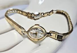 Vintage 14K Yellow Gold Waltham 17 Jewel Ladies Watch Not ...