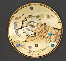 Vintage Waltham Watch Movement. Complete, Not Running. Year ...