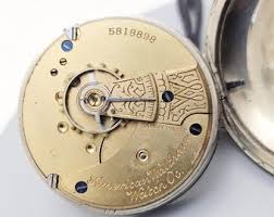 Waltham 18 Size Pocket Watch, Runs - Etsy