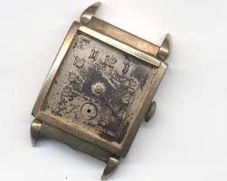 Art Deco 17 Jewels Gladstone Swiss Watch C1940s - Etsy