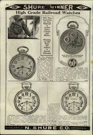 1925 PAPER AD 4 PG Illinois Watch Pocket Railroad 14 K ...