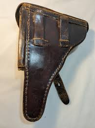Original WW2 German PO8 Luger Leather Holster LP Th Nt 28 H Meyers | eBay