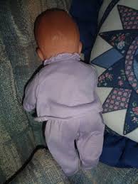 BABY DOLL - WATER BABY - BROWN HAIR - GREEN EYE - GOOD ...