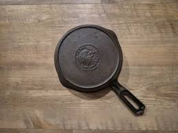 Beautiful WAPAK Indian Head No 3 Cast Iron Skillet Restored ...