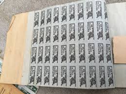 Large War Ration Book And Stamp Collection