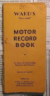 Ward's Motor Record Book 1949 | eBay