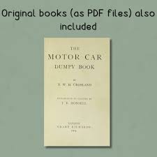 Vintage 1904 'the Motor Car Dumpy Book' Children's Book ...