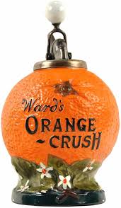 WARD'S ORANGE CRUSH SODA POP SYRUP 24" HEAVY ...