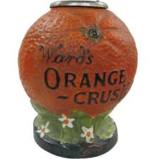 Orange Crush Syrup Dispenser. For Sale at Ruby Lane