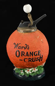 Sold at Auction: Antique Ward's Orange Crush Ceramic Syrup ...