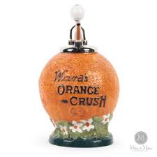 Ward's Orange Crush Soda Syrup Dispenser