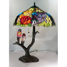 Tiffany-style Warehouse of Tiffany Sarah Camille Table Lamp ...