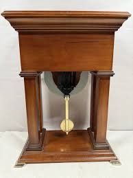 Coca-Cola Pendulum Wood Mantle Clock Swire Coke ...