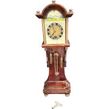 Similar Items to Vintage Working Grandfather Ticking Moving ...