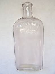 Antique Warranted Flask Iridescent Sheen Medicine Whiskey ...