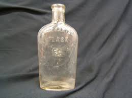 Vintage Warranted Flask Glass Bottle 6 1/2" Height | eBay