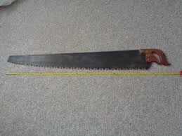 Antique Logging Saw | eBay