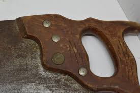 Vintage Warranted Superior, Wheat Handle Hand Saw 26" Blade ...