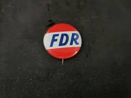 Vintage FDR Roosevelt Pin | eBay