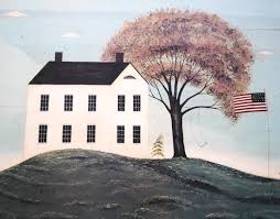 Sold at Auction: Warren Kimble, Warren Kimble: House on a ...