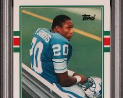 1989 Topps Traded Football Barry Sanders Rookie HOF PSA 10 Gem Mint - Lions Graded Encased - Etsy
