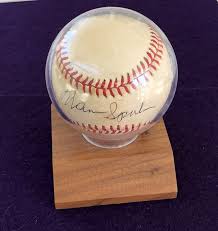 WARREN SPAHN Autographed Rawlings Official Baseball ...