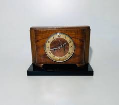 Alpina Art Deco Table Clock, 1920s at 1stDibs