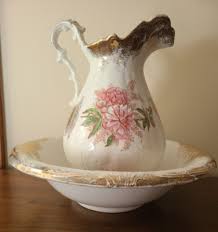 Exquisite Antique Wash Basin And Chamber Pot Set of 6 vessels, 2 lids, 2 inserts | eBay