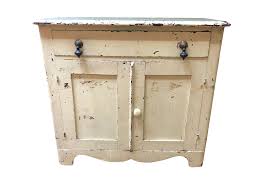 Late 19th Century French Country Cabinet | Chairish