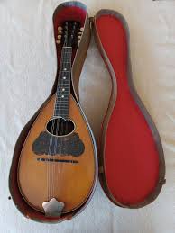Antique Washburn Bowlback Mandolin W/CASE Circa 1910 | eBay