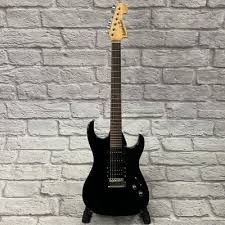 Washburn HSS Electric Guitar Black - Evolution Music