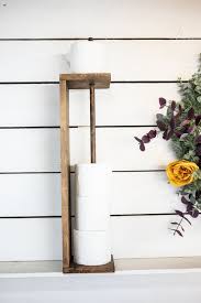 Toilet Paper Roll Holder with storage - The McGarvey Workshop