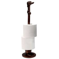 Dachshund Paper Towel Holder Toliet Paper Holder, Bronze ...