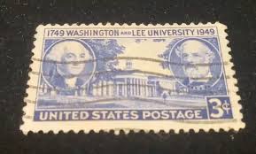 US Stamp 1949 3 Cents Washington&Lee University 1749-1949 Blue | eBay