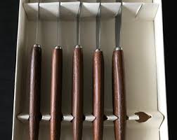 Fruit Knives Swedish With Teak Handles - Etsy