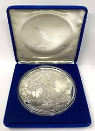 Giant Half Pound 1992 American Eagle Design Proof .999 Silver