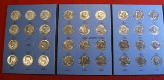 1964-1985 Kennedy half dollars G-UNC New Whitman Folder ...