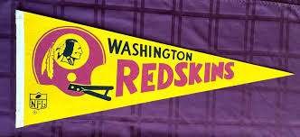 Pennant - Vintage Wahington Redskins (Now the Commanders) | eBay